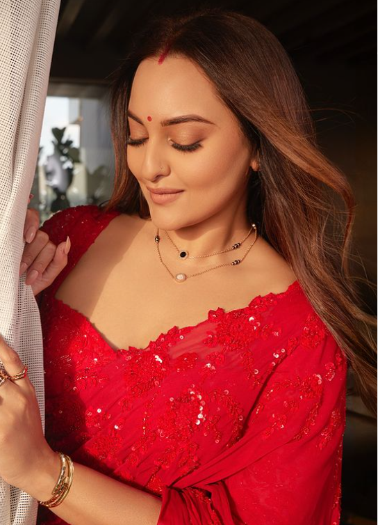 Sonakshi Sinha’s Karwa Chauth Look